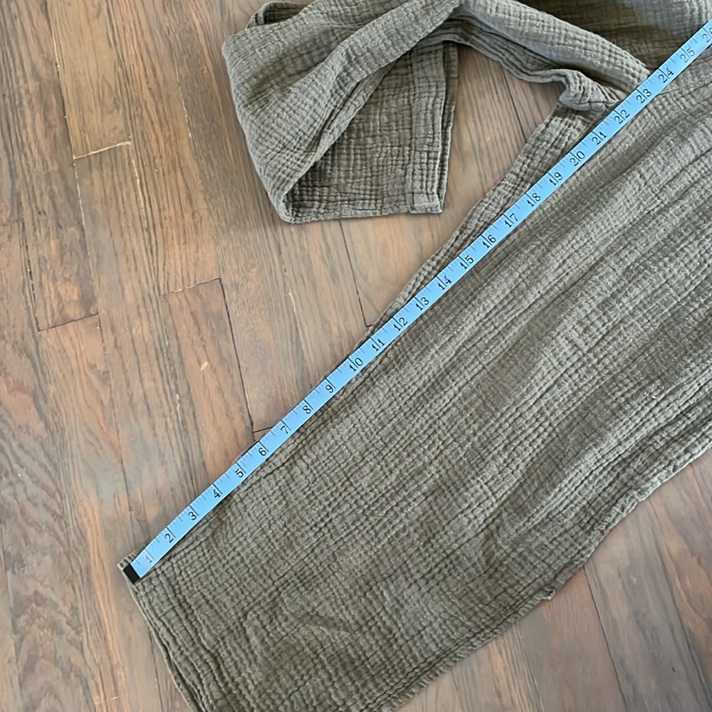 UpWest Olive Green Jumpsuit Romper Short Sleeved Size Small - Picture 9 of 9